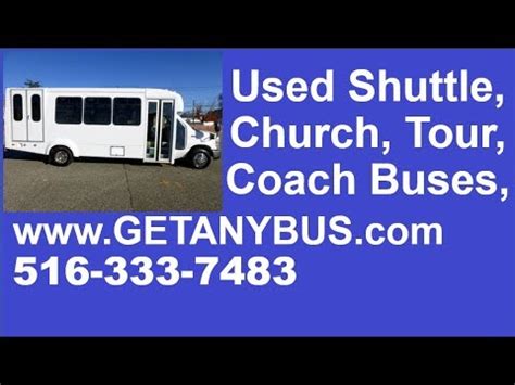 used shuttle bus craigslist.